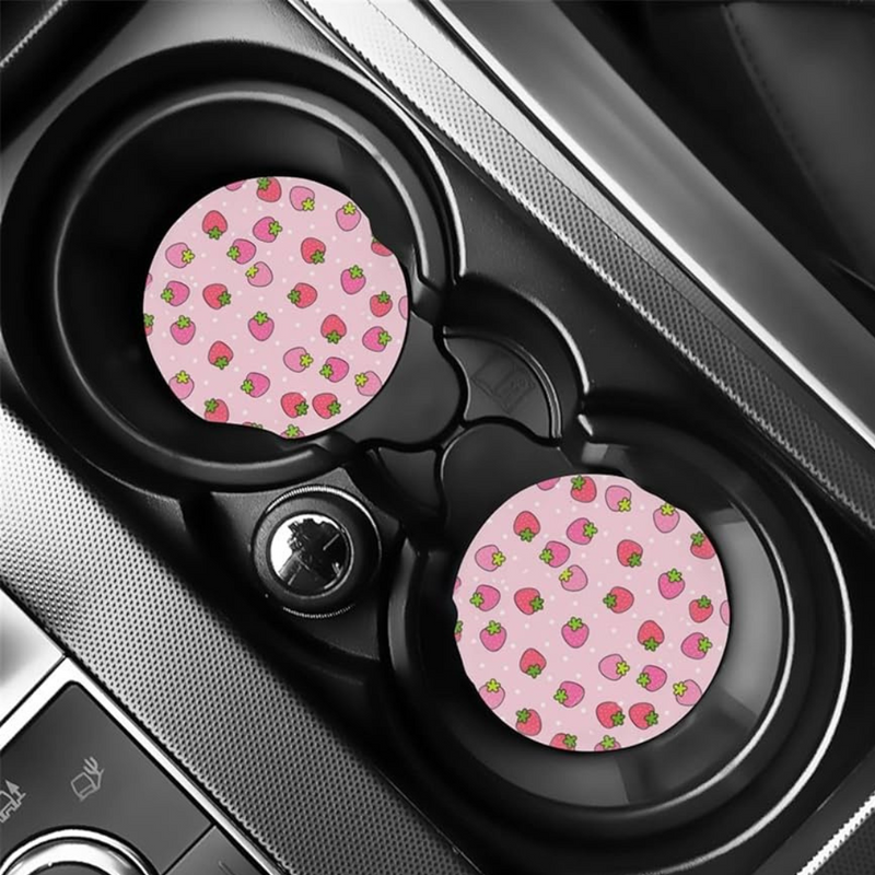 CUSTOM Cup Car Coasters