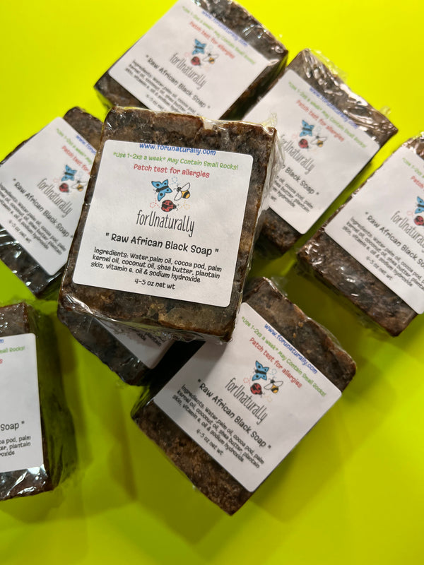 Pure African Black Soap